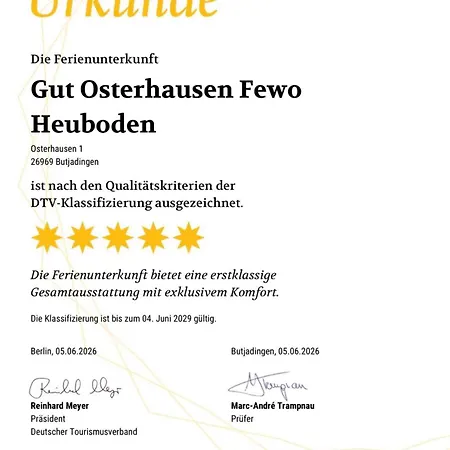 Gut Osterhausen 아파트 부차딩엔